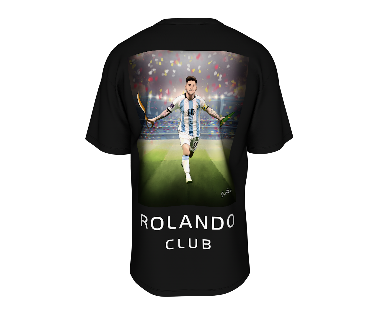 Rolando Club T-Shirt - Tribute to Messi