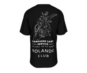 Rolando Club T-Shirt - Champagne Saber Service